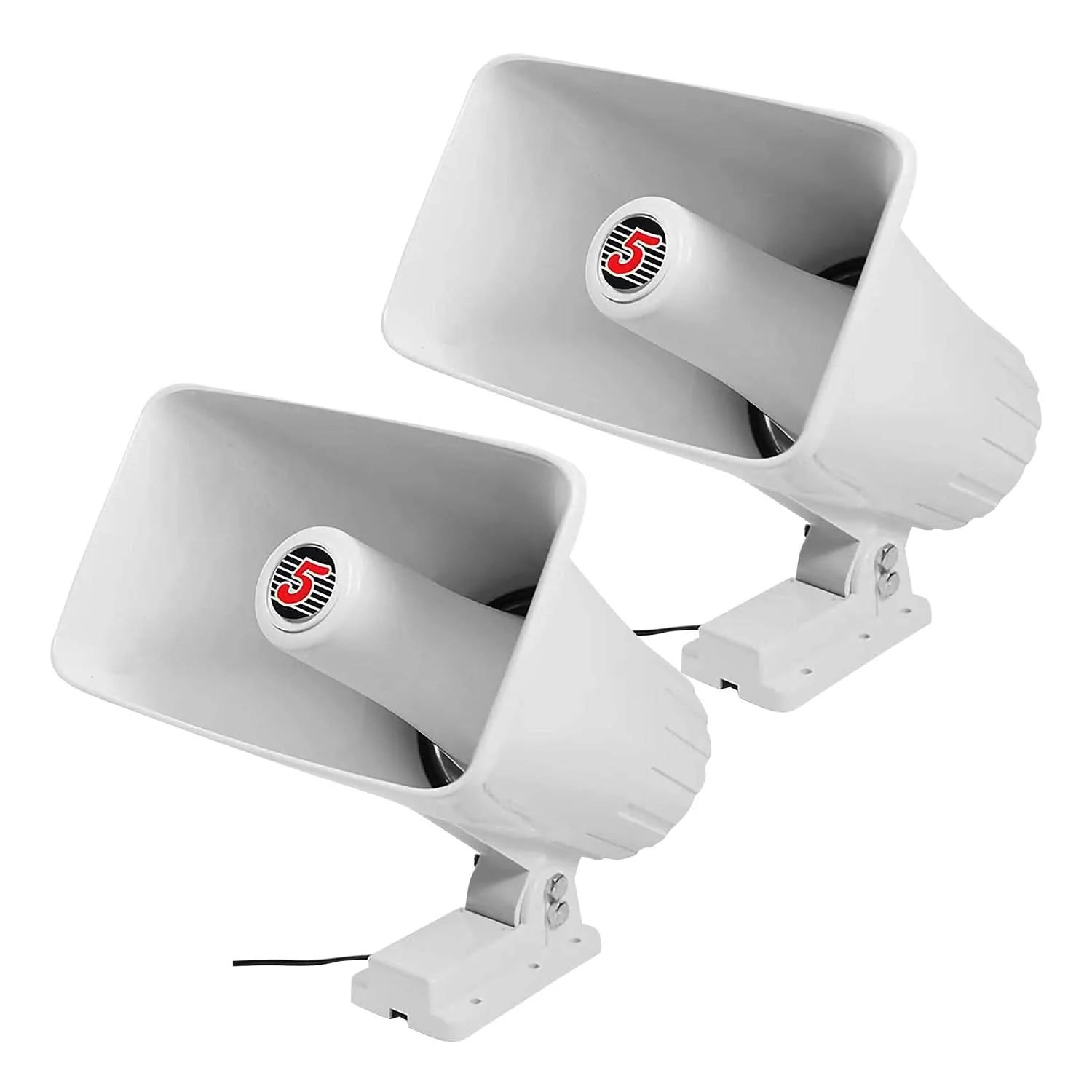 5Core Indoor Outdoor PA Horn Speaker 8 X 5 Inch Loud PA System 8 Ohm 65W Loud Siren Audio