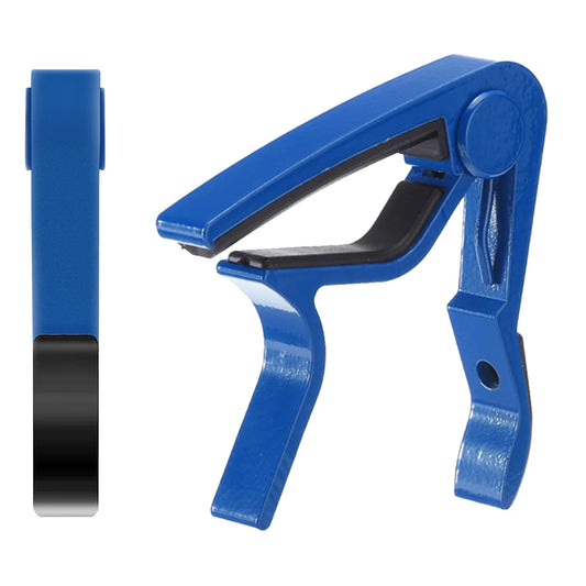 5Core Capo Acoustic Electric Guitar 6 String Kapo Clip for Banjo Mandolin Ukulele BLUE